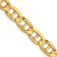 Load image into Gallery viewer, 14K 6.25mm Concave Anchor Chain
