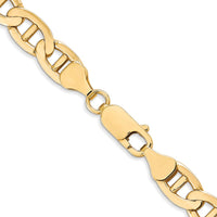 Load image into Gallery viewer, 14K 7mm Concave Anchor Chain
