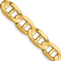 Load image into Gallery viewer, 14K 7mm Concave Anchor Chain
