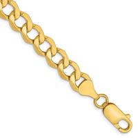 Load image into Gallery viewer, 14K 7mm Semi-Solid Curb Link Chain
