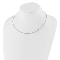Load image into Gallery viewer, 14K White 1.5mm D/C Neckwire Necklace

