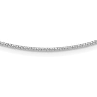 Load image into Gallery viewer, 14K White 1.5mm D/C Neckwire Necklace
