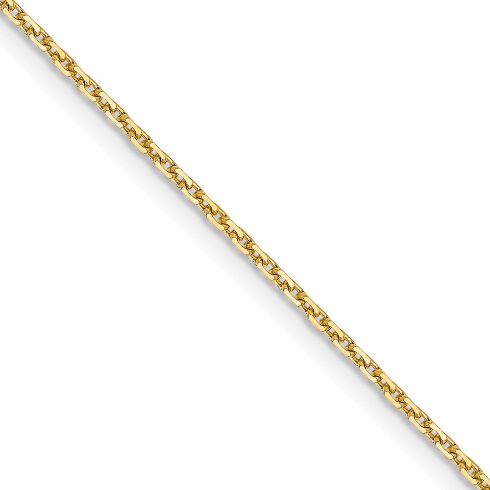 14K 1.05mm D/C Cable Chain