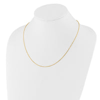 Load image into Gallery viewer, 14K Adjustable 1.3mm Flat Cable Chain
