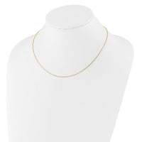 Load image into Gallery viewer, 14k 1.1mm D/C Square Cable 2in+2in Adjustable Chain
