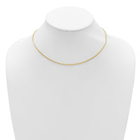 Load image into Gallery viewer, 14K 1.25mm Franco 1in+1in Adjustable Chain
