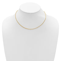 Load image into Gallery viewer, 14K 1.65mm D/C Open Franco 1in+1in Adjustable Chain
