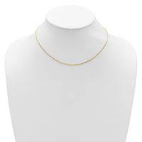 Load image into Gallery viewer, 14K 1.2mm Baby Spiga 1in+1in Adjustable Chain
