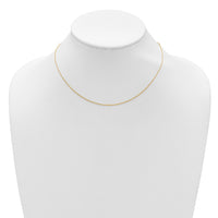 Load image into Gallery viewer, 14k 1mm D/C Square Cable 1in+1in Adjustable Chain
