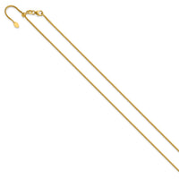 Load image into Gallery viewer, 14K Adjustable 1.25mm Franco Chain
