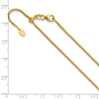 Load image into Gallery viewer, 14K Adjustable 1.25mm Franco Chain
