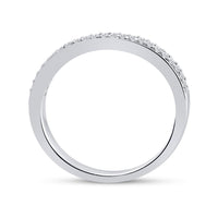 Load image into Gallery viewer, 14kt White Gold Round Diamond Bridal Wedding Ring Band Set 1 Cttw
