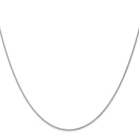 Load image into Gallery viewer, 14K White Gold 1.0mm Spiga Chain
