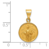 Load image into Gallery viewer, 18K Saint Jude Thaddeus Medal Pendant
