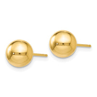 Load image into Gallery viewer, 14K Polished 7mm Ball Post Earrings
