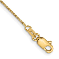 Load image into Gallery viewer, 14K .8mm Spiga Chain Anklet
