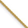 14K .8mm Spiga Chain