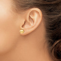 Load image into Gallery viewer, 14K Polished 8mm Ball Post Earrings
