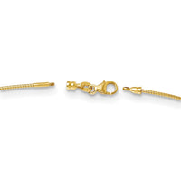 Load image into Gallery viewer, 14K 1.2mm Detachable Clasp Omega Necklace
