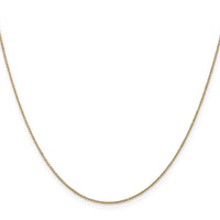 Load image into Gallery viewer, 14K .8mm Round Cable Chain
