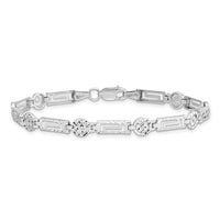 Load image into Gallery viewer, 14K White Gold D/C Bracelet
