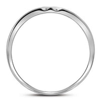 Load image into Gallery viewer, 10kt White Gold His Hers Round Diamond Solitaire Matching Wedding Set 1/4 Cttw
