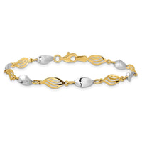 Load image into Gallery viewer, 14K Two-tone Bracelet
