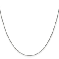 Load image into Gallery viewer, 14K White Gold 1.1mm Round Cable Chain
