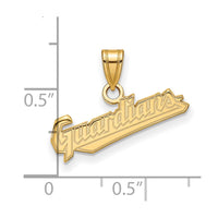 Load image into Gallery viewer, 14k Gold MLB LogoArt Cleveland Guardians Small Pendant
