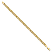 Load image into Gallery viewer, 14K 4.5mm Wide Diamond-Cut Triple Rope Chain
