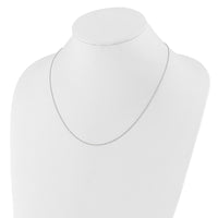 Load image into Gallery viewer, 10K White Gold Adjustable 1mm Singapore Chain
