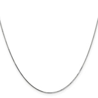 Load image into Gallery viewer, 10K White Gold .7mm Box Chain
