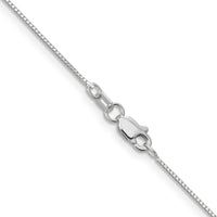 Load image into Gallery viewer, 10K White Gold .7mm Box Chain
