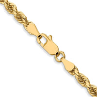 Load image into Gallery viewer, 10K 3.5mm Diamond-Cut Rope Chain

