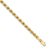 Load image into Gallery viewer, 10K 4mm Diamond-Cut Rope Chain
