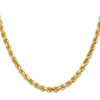 Load image into Gallery viewer, 10K 4.5mm Diamond-Cut Rope Chain

