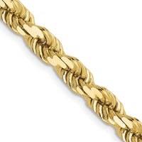 Load image into Gallery viewer, 10K 4.5mm Diamond-Cut Rope Chain
