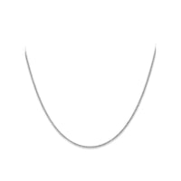 Load image into Gallery viewer, 10K White Gold 1.1mm Flat Cable Chain
