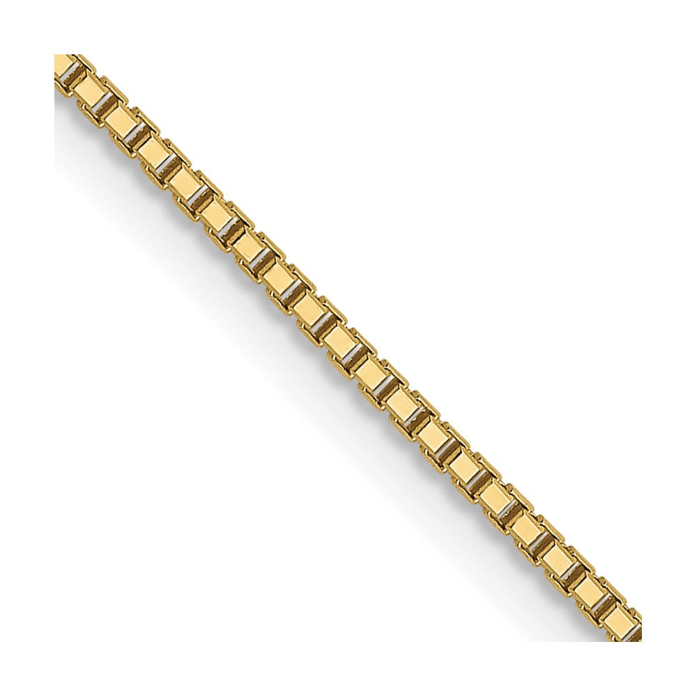 10K .95mm Sparkle Octagonal Box Chain
