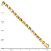 Load image into Gallery viewer, 10K 3.75mm Diamond-Cut Rope Chain
