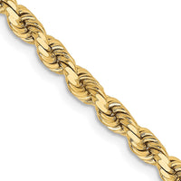 Load image into Gallery viewer, 10K 3.75mm Diamond-Cut Rope Chain
