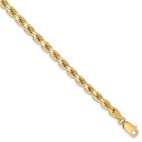Load image into Gallery viewer, 10K 4.25mm Diamond-Cut Rope Chain
