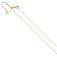 Load image into Gallery viewer, 10K Adjustable 1mm D/C Cable Chain
