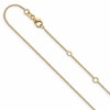 10k 1.1mm Round Cable 2in+2in Adjustable Chain