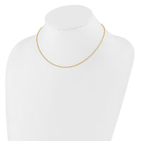 Load image into Gallery viewer, 10k 1.4mm Round Cable 1in+1in Adjustable Chain
