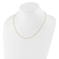 Load image into Gallery viewer, 10k Adjustable 1mm D/C Wheat Chain
