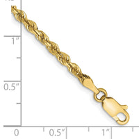 Load image into Gallery viewer, 10k 3mm D/C Quadruple Rope Chain

