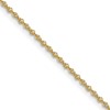 10k 1mm Sparkle Singapore Chain
