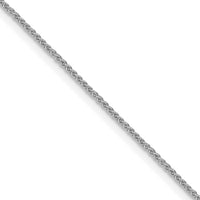 Load image into Gallery viewer, 10k White Gold .8mm Spiga Chain
