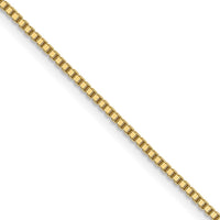 Load image into Gallery viewer, 10k .9mm Box Chain
